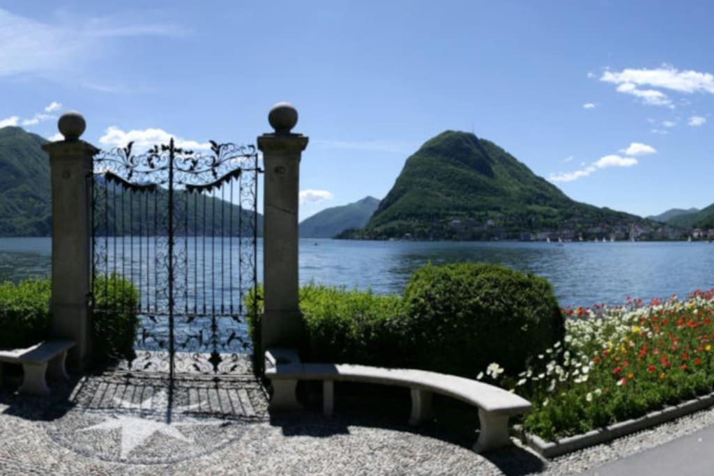Appartamento Centrale Con Wifi E Posteggio Privato Gratis! ルガーノ エクステリア 写真